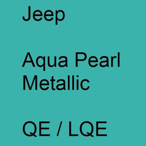 Jeep, Aqua Pearl Metallic, QE / LQE.